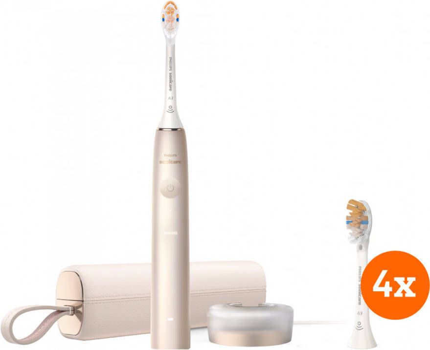 Philips Sonicare Prestige 9900 HX9992 11 + Premium All-in-one opzetborstels (4 stuks)