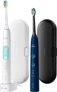 Philips 4500 series HX6851 34 Sonische tandenborstel Wit en blauw
