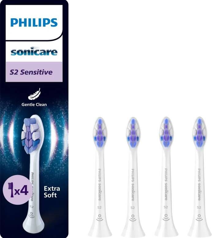 Philips Sonicare Sensitive HX6054 87 Wit (4 stuks)