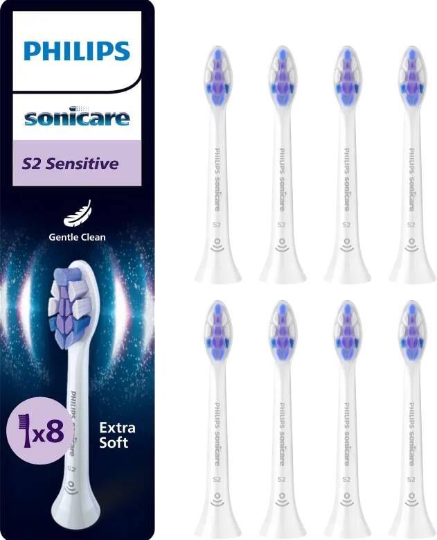 Philips Sonicare Sensitive HX6058 87 Wit (8 stuks)