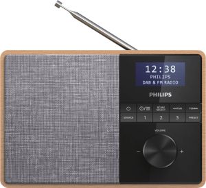 Philips TAR5505BK draagbare radio met DAB+