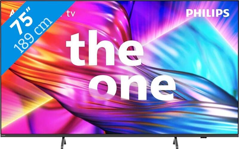 Philips The One 75PUS8909 12 | Smart TV's | Beeld&Geluid Televisies | 8718863040935