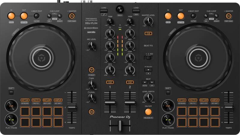Pioneer DJ Controller DDJ-FLX4 | DJ Controllers | Beeld&Geluid DJ&Studio | 4573201242532