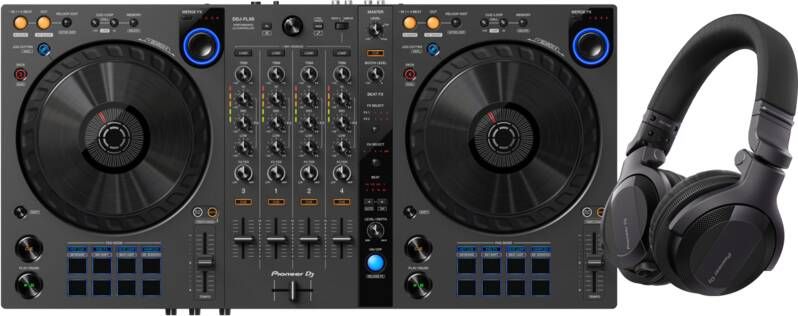 Pioneer DJ DDJ-FLX6 + DJ HDJ-CUE1