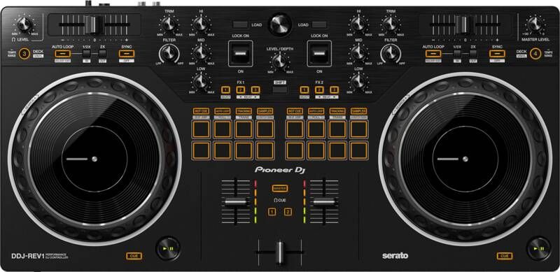 Pioneer DJ Controller DDJ-REV1 | DJ Controllers | Beeld&Geluid DJ&Studio | 4573201242440