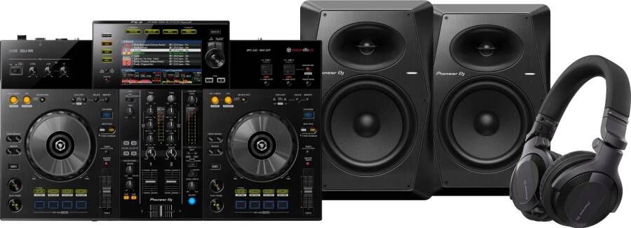 Pioneer DJ XDJ-RR + DJ HDJ-CUE1 + VM80 (per paar)