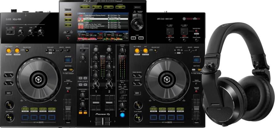 Pioneer DJ XDJ-RR + DJ HDJ-X7 Zwart