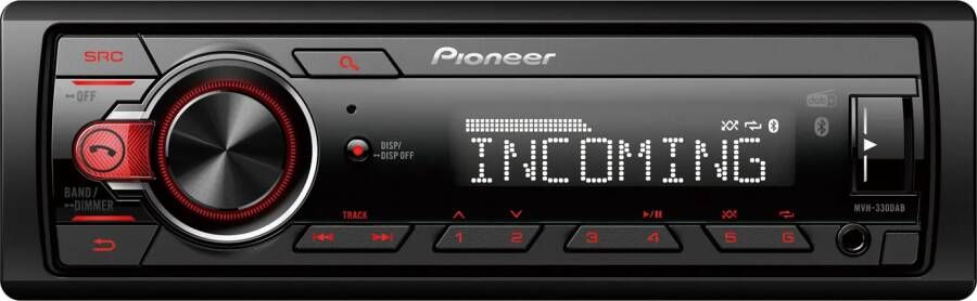 Pioneer MVH-330DAB DAB+BT Autoradio