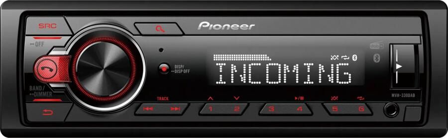 Pioneer MVH-330DAB DAB+BT Autoradio