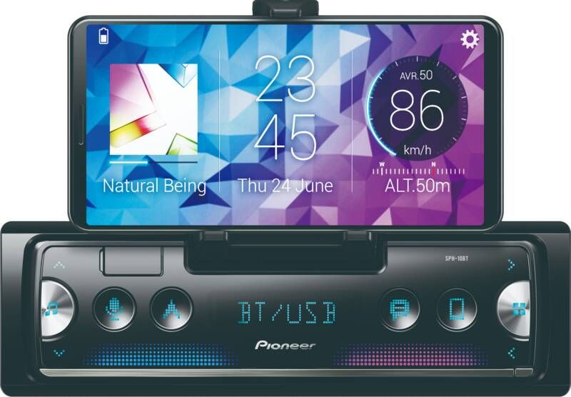 Pioneer SPH-10BT Autoradio met bluetooth