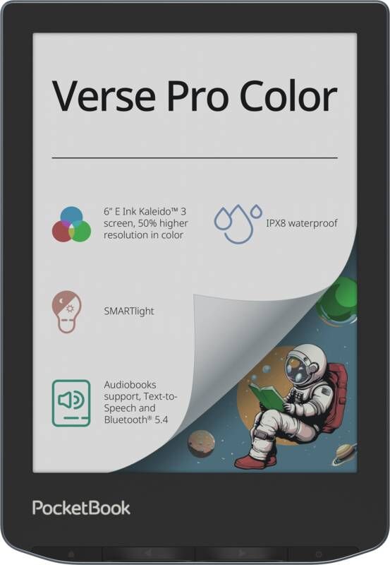 PocketBook Verse Pro Color Grijs