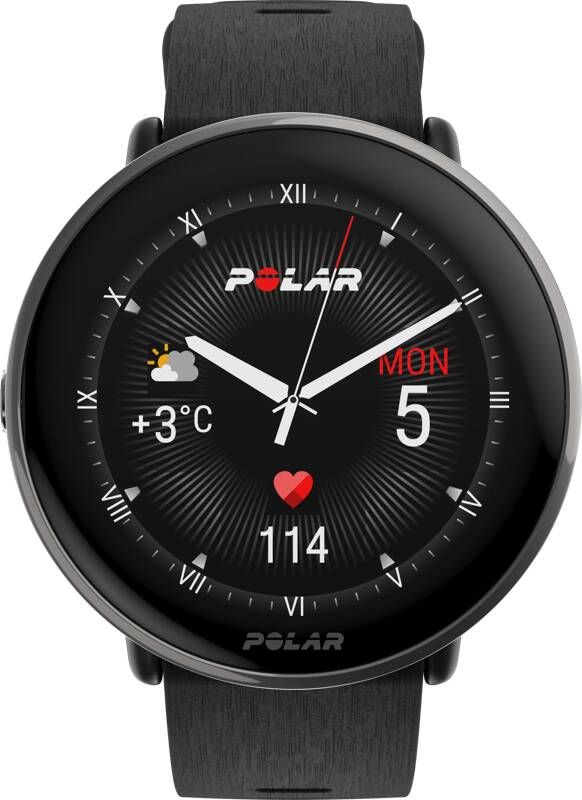 Polar Ignite 3 Titanium Zwart