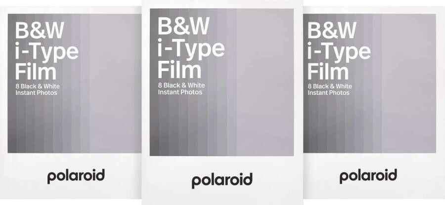 Polaroid B&W Instant Fotopapier i-Type Film (24 stuks)
