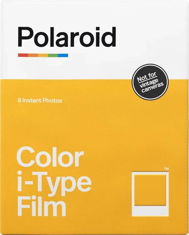Polaroid Color Instant Fotopapier i-Type Film (8 stuks)