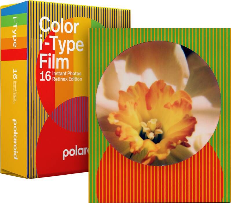 Polaroid Color Instant Fotopapier i-Type Retinex Edition (16 stuks)