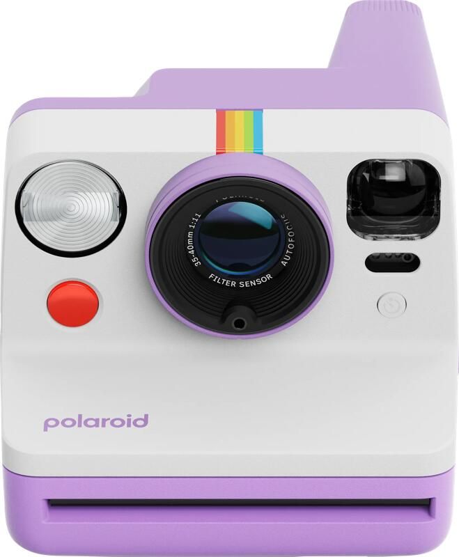 Polaroid Now 3 Paars + Color Film (8 stuks)