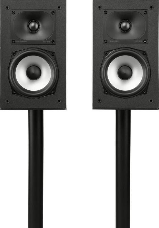 Polk MXT15 PER SET Boekenplank speaker Zwart