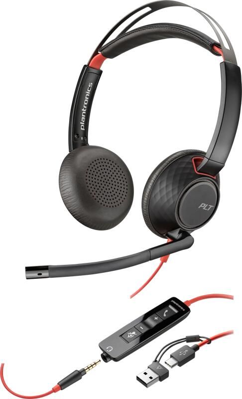 Poly Blackwire 5220 MS Bedrade Office Headset