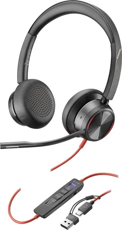 Poly Blackwire 8225 MS Bedrade Office Headset