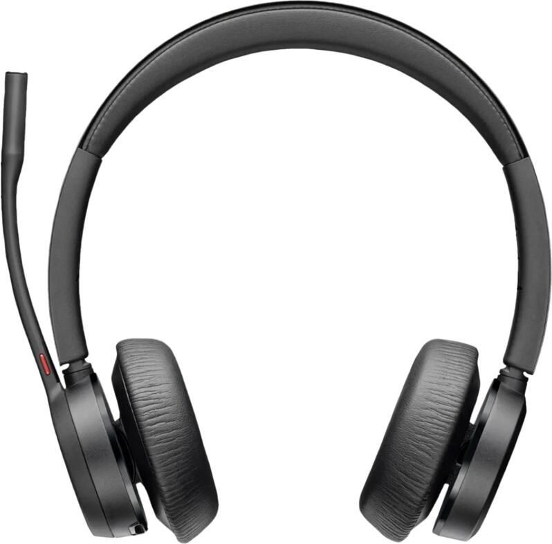 Poly Voyager 4320-M MS Draadloze Office Headset + Oplaadstandaard