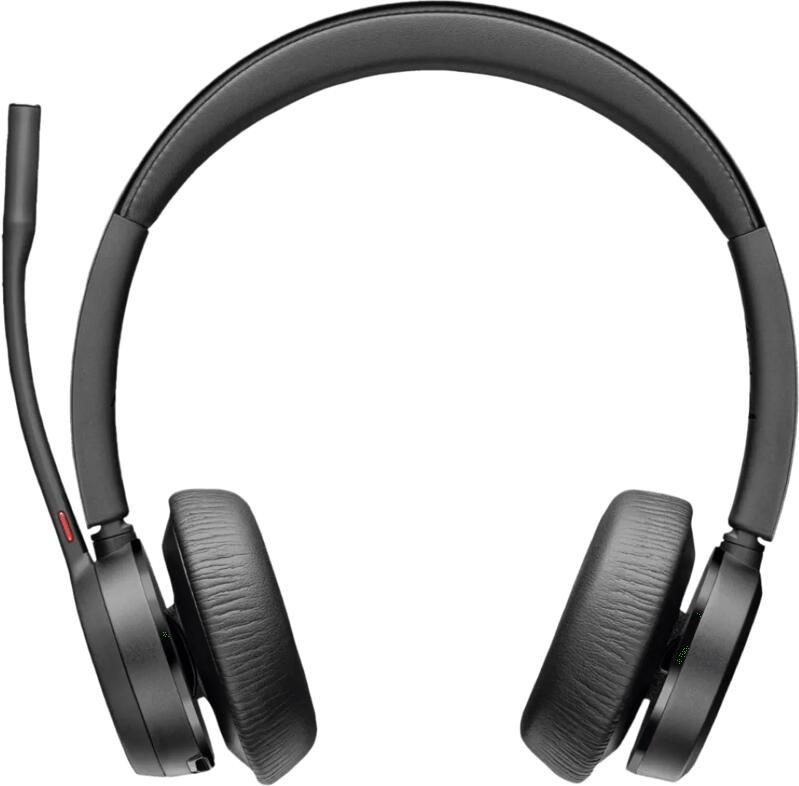 Poly Voyager 4320-M MS Draadloze Office Headset + Oplaadstandaard