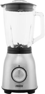 Princess 212091 Blender RVS 1000 – vier snelheidsinstellingen – 1.5 L
