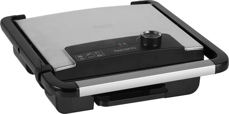 Princess Panini Grill Pro 112425 – Tosti apparaat Contactgrill Grill apparaat Groot bakoppervlak 30x27 – Instelbare thermostaat