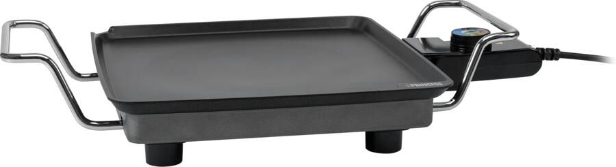 Princess 102210 Mini Table Chef Bakplaat Grillplaat Gourmetplaat 28x28 cm regelbare thermostaat 1900 Watt