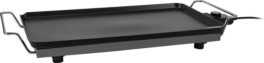 Princess 102325 Table Chef XXL – Bakplaat Grillplaat Hoog 2500 Watt vermogen Groot 60x36 cm 8 personen Regelbare thermostaat Extra lang snoer 1.6 meter