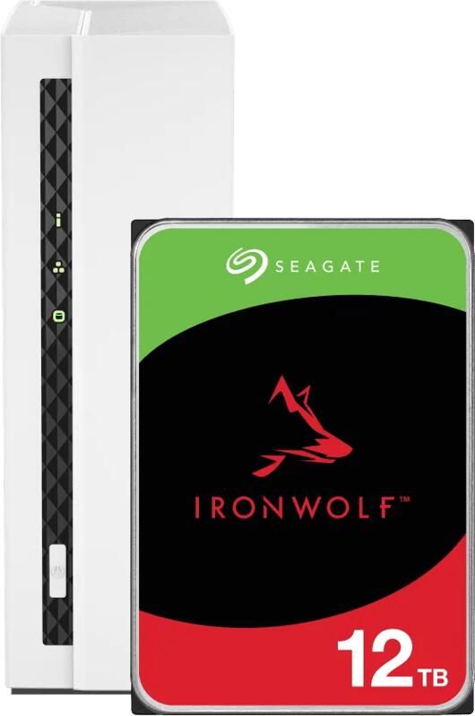 QNAP TS-133 + Seagate Ironwolf 12TB