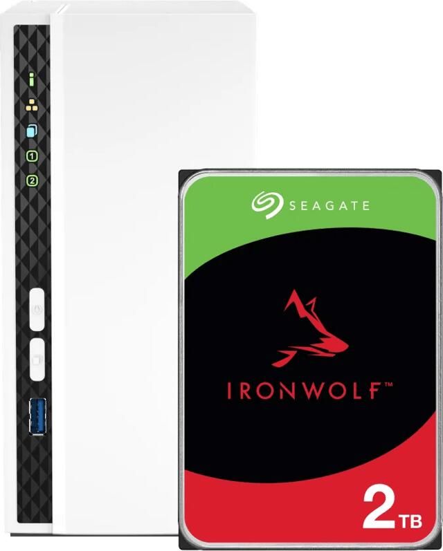 QNAP TS-233 + Seagate Ironwolf 2TB