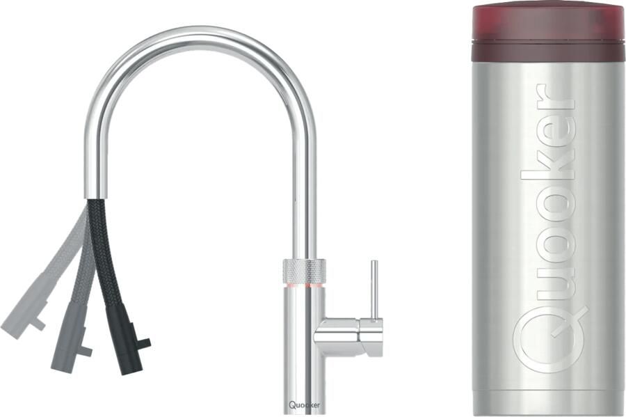 Quooker PRO3 & Flex Round Chroom