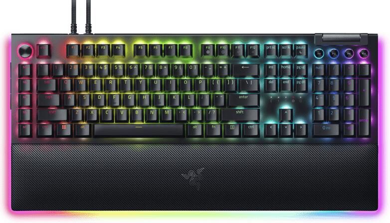 Razer BlackWidow V4 Pro Qwerty Yellow Switch