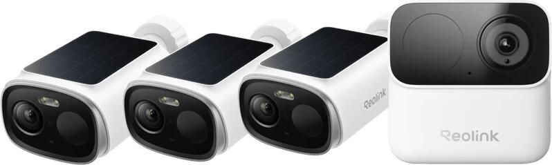 Reolink Argus B340S 3-Pack + Home Hub 1 Lite