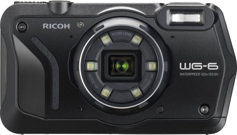 Ricoh WG-6 Zwart | Compactcamera's | Fotografie Camera s | 0026649759123