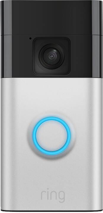 Ring Battery Video Doorbell Slimme deurbel Grijs