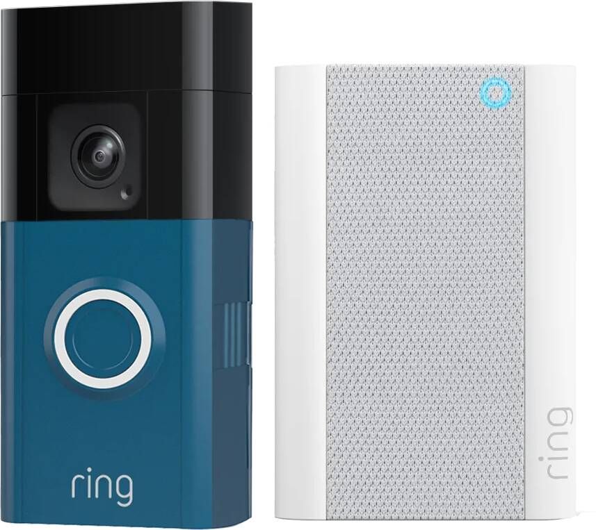 Ring Battery Video Doorbell Pro Blauw + Chime