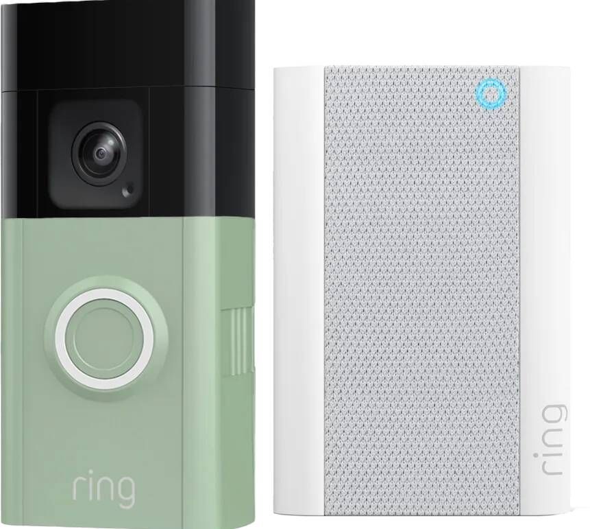 Ring Battery Video Doorbell Pro Groen + Chime Pro