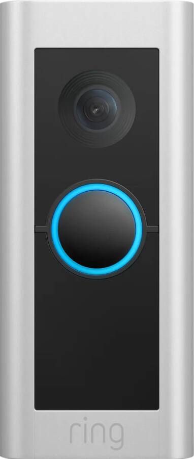 Ring Video Deurbel Wired Video Doorbell Pro 1536p Hd+ Video Bedraad Zilver