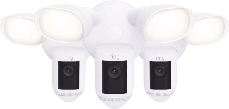 Ring Floodlight Cam Wired Pro Wit 3-pack