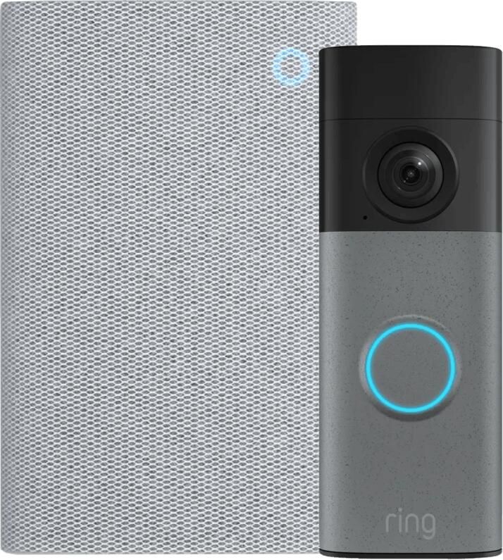 Ring Batterij Video Deurbel 2e Generatie Zilver + Chime