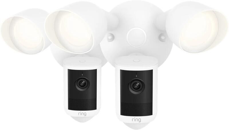 Ring Floodlight Camera 2e Generatie Wit Duo Pack