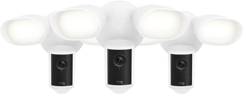 Ring Floodlight Camera Wired Pro 2e Generatie Wit 3-Pack