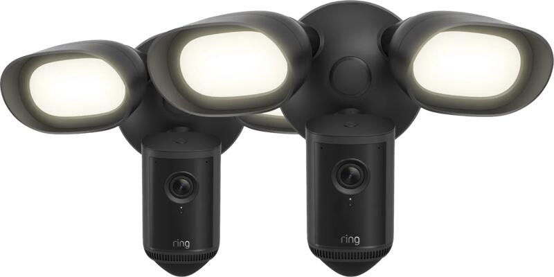 Ring Floodlight Camera Wired Pro 2e Generatie Zwart Duo Pack