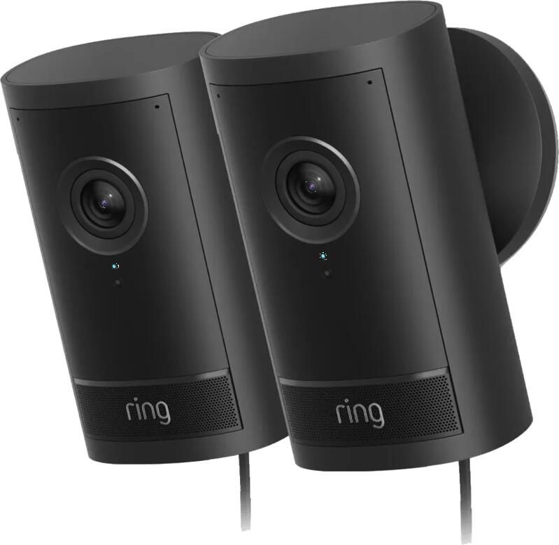 Ring Outdoor Camera Pro Stekker Zwart Duo Pack