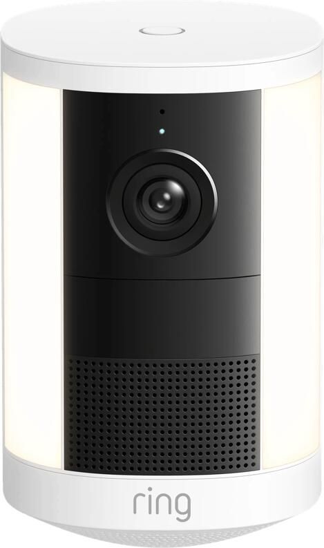 Ring Spotlight Camera 2e Generatie Batterij Wit