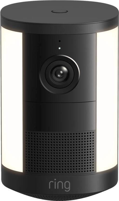 Ring Spotlight Camera 2e Generatie Batterij Zwart