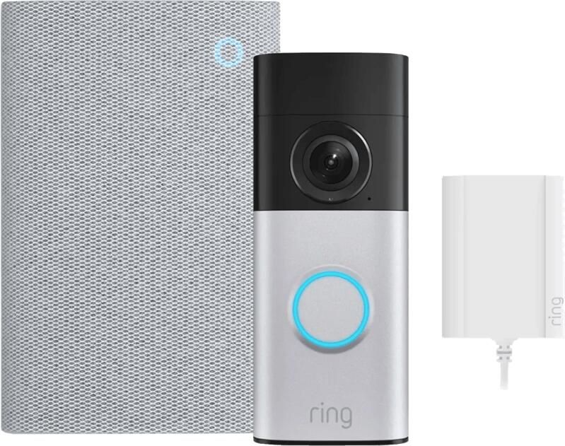Ring Stekker Video Deurbel Plus Stekker 3e Generatie + Chime Plus