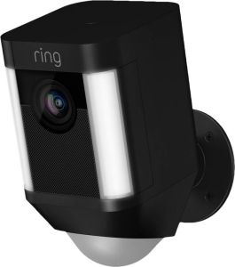 Ring Spotlight Cam draadloze beveiligingscamera (Kleur: zwart)