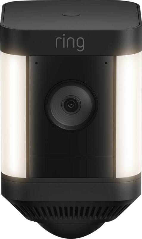 Ring Beveiligingscamera Spotlight Cam Plus Op Batterij 1080p Hd-video Zwart